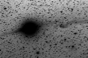 （圖）09年2月4日美國出現的鹿林彗星