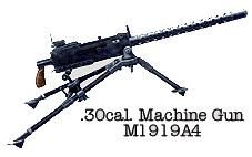 M1919A4式重機槍 　
