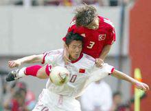 楊晨代表國家隊參加2002韓日世界盃