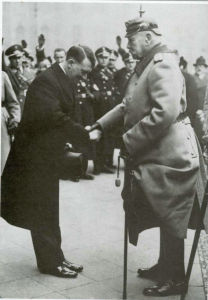 興登堡與希特勒會面