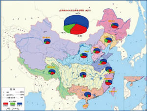 中國地表水水質變化趨勢圖——WQTI