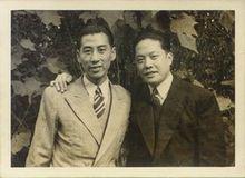 李厚襄先生(左)與姚敏先生