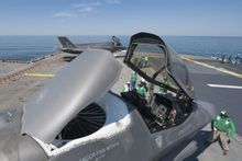 F-35座艙外部及升力風扇