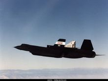 太空總署SR-71“黑鳥”超音速高空偵察機