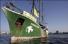 綠色和平組織的著名旗艦“彩虹勇士號”