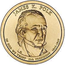 詹姆斯·波爾克紀念金幣