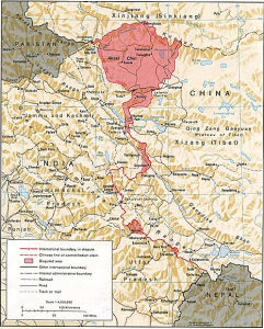 中國控制的克什米爾地區