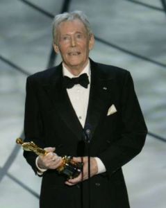 英國著名演員彼得-奧圖被授予奧斯卡終身成就獎