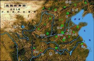 （圖）中國戰國形勢圖