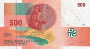 葛摩法郎2006年版500 Francs面值——正面