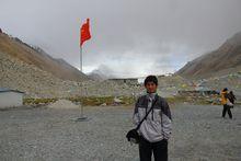 海拔5200多米的珠峰大本營