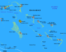 巴哈馬地圖