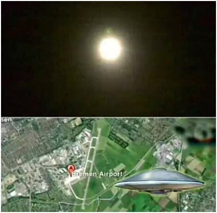 德國警方證實UFO停靠不萊梅