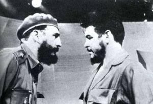 古巴革命的兩位領導人:格瓦拉和卡斯楚