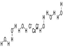 氯化鈣結構式
