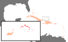 特克斯和凱科斯群島的位置