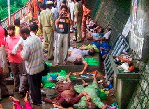 踩踏事故--印度喜馬偕爾邦廟宇發生踩踏事故 已造成145人死亡