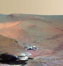 NASA公布的火星表面高清全景圖