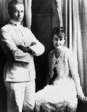 艾森豪夫婦，1916年