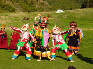蒙古族宗教舞蹈查瑪