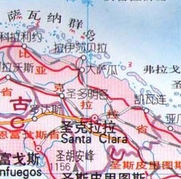比亞克拉拉省 地圖