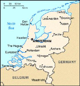 （圖）荷蘭地圖