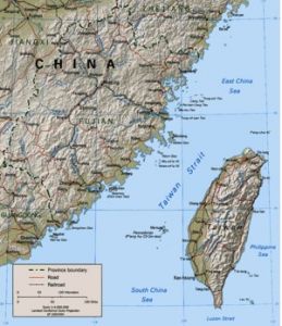 中國台灣海峽