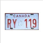 加拿大的車牌