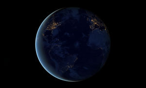 NASA高清圖片：地球之夜
