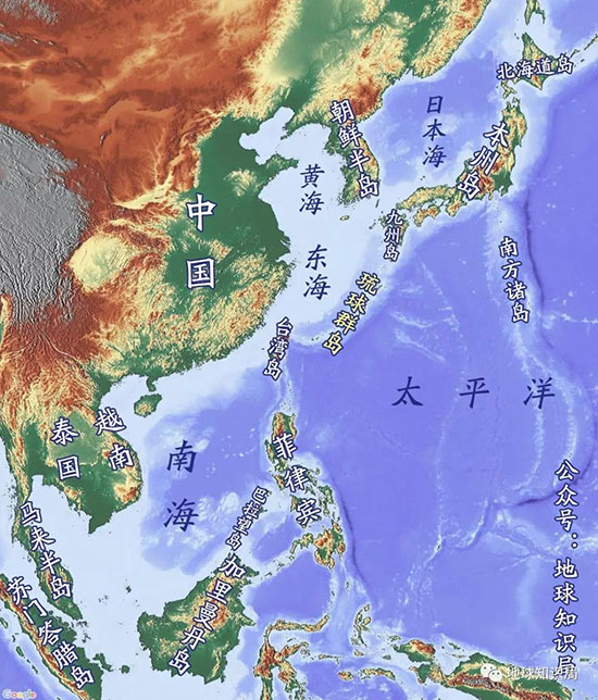在東亞的一長串島鏈中 琉球-中國台灣位於南北之間的薄弱處 琉球顯然是“亞太再平衡戰略”的明顯抓手