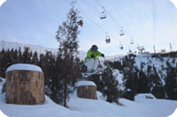 密雲南山滑雪場（圖）野雪公園