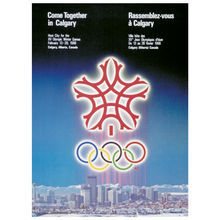 1988年卡爾加里冬奧會海報