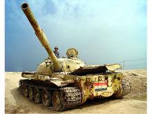 伊拉克的T-62主戰坦克