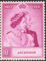 阿森松島郵票與貨幣