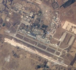 NASA穆罕默德五世國際機場衛星圖