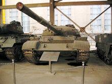 中國軍事博物館陳列的T-62坦克