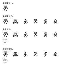 漢字演變