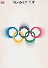 1976年加拿大蒙特婁奧運會海報