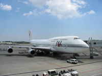 （圖）日本航空波音747（舊塗裝）