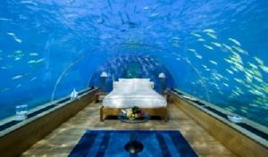 馬爾地夫倫格里群島的康拉德酒店將其海底套房作為蜜月套房