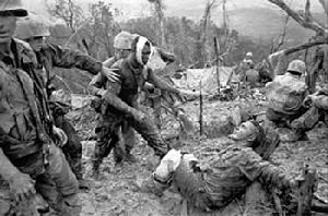 美軍在春節攻勢中傷亡慘重。