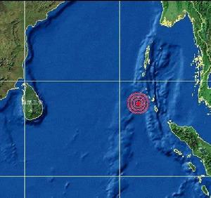 印度尼科巴群島遇7.6級地震 已發布海嘯警報