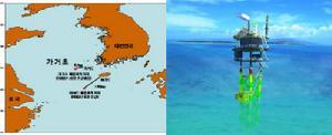 （圖）韓國在黃海日向礁上的人工基地