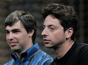 谷歌創始人謝爾蓋·布林和拉里·佩奇