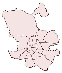 馬德里行政區劃