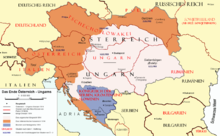 奧匈帝國的分裂