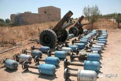 敘利亞內戰中的土造迫擊炮