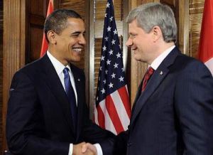 歐巴馬訪問加拿大