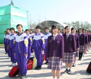 南開中學師生代表