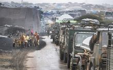 肯亞軍隊駛入索馬里